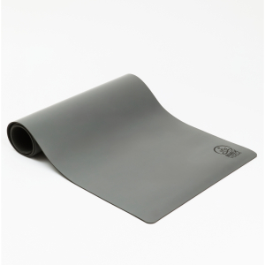 Коврик для йоги INEX Yoga PU Mat TPE полиуретан темно-серый