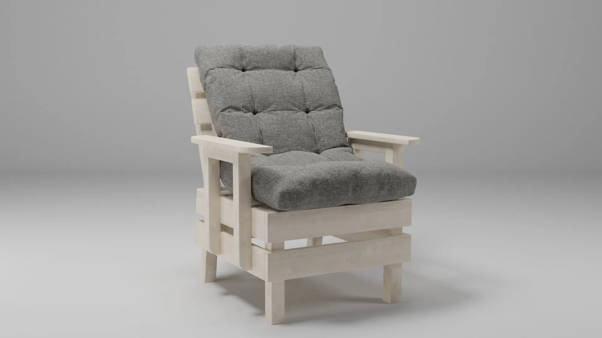 Кресло деревянное мягкое Savushka Type-D