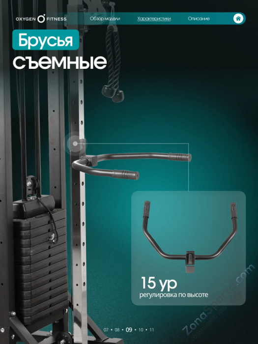 Кроссовер Oxygen Fitness Veston