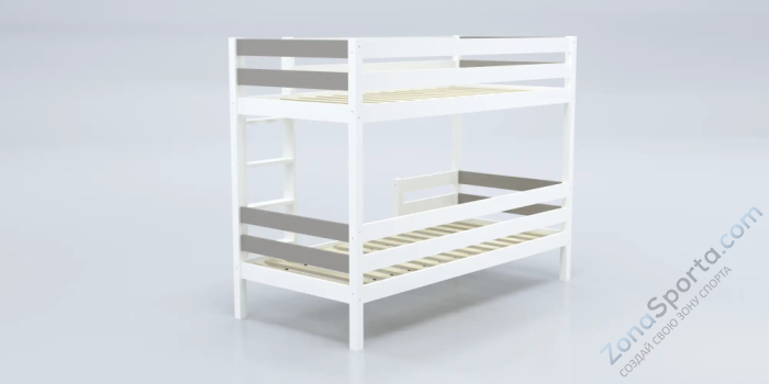 Кровать детская двухъярусная Савушка-01 90х200 капучино