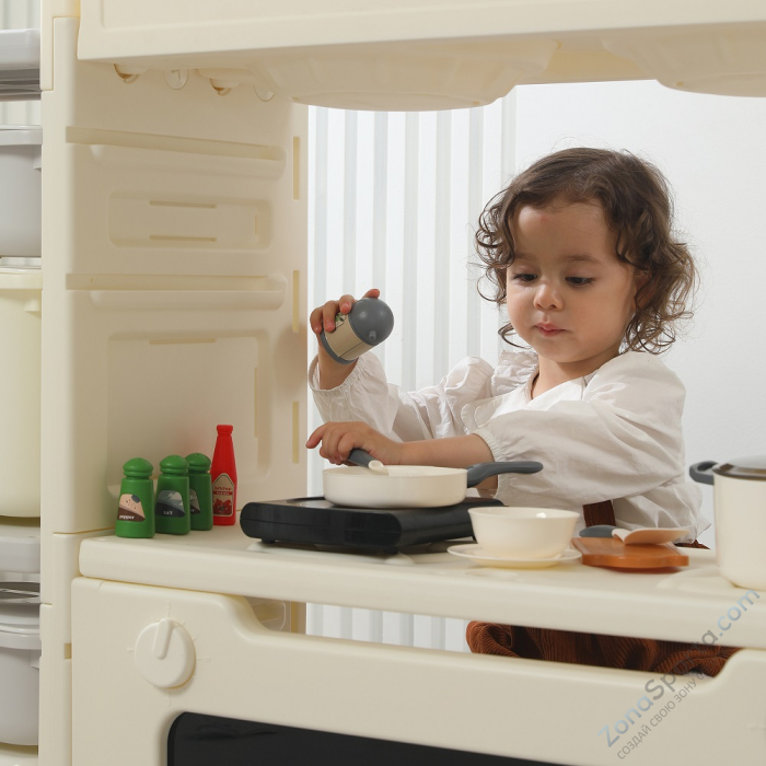 Кухня детская Unix Kids Cook Store 8 Grey