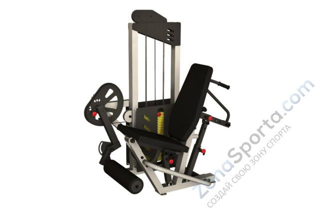 Квадрицепс - бицепс бедра лежа регулируемый DEXsport AG-031