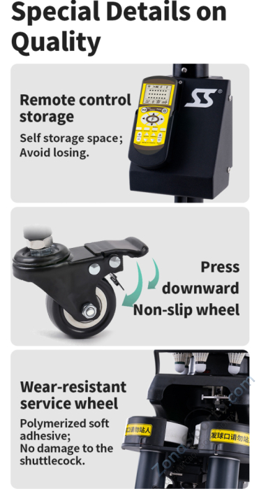 Машина для подачи воланов для бадминтона Siboasi S4025A