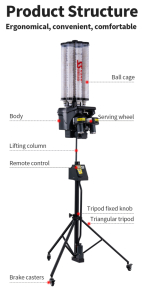 Машина для запуска воланов для бадминтона Siboasi B2300A