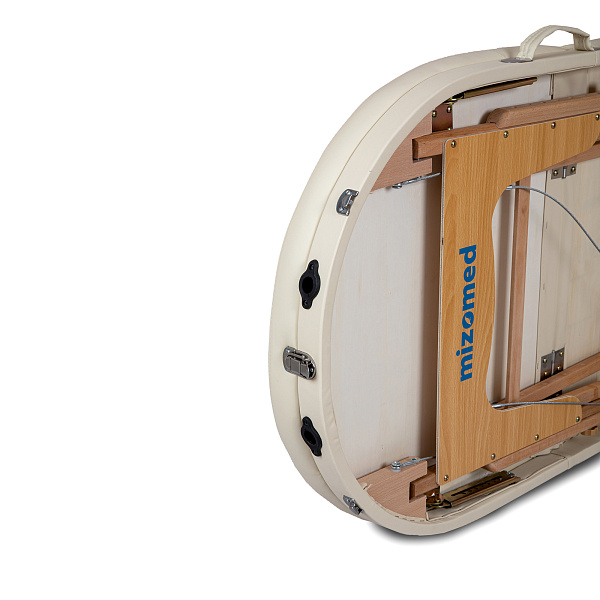 Массажный складной стол Mizomed Premium 3 Oval крем