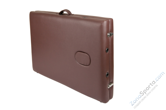 Массажный стол Atlas Sport складной 2-с 60 см деревянный + сумка в подарок (коричневый)