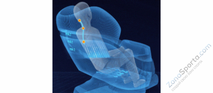 Массажное кресло Bodo Norton Black-Brown