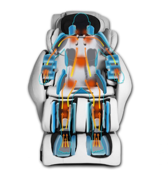 Массажное кресло Dotast А-08-2 White