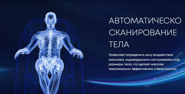 Массажное кресло iMassage Inspiration 2 Gold/Brown