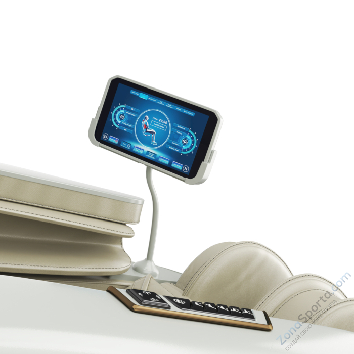 Массажное кресло Unix Aura White