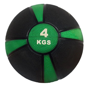 Медбол 4 кг черный с зеленым Fitex FTX-1212-4kg
