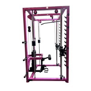 Многофункциональный тренажер Машина Смита с противовесом + Универсальная тяга DEXsport AG-049