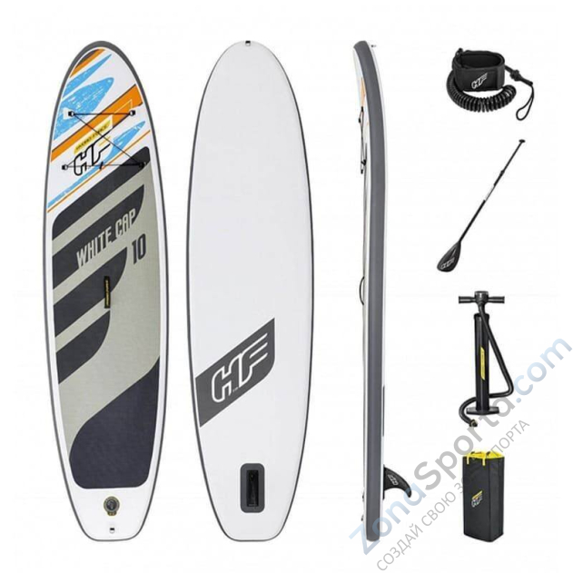 Надувная SUP доска Bestway Hydro Force White Cap 10'0