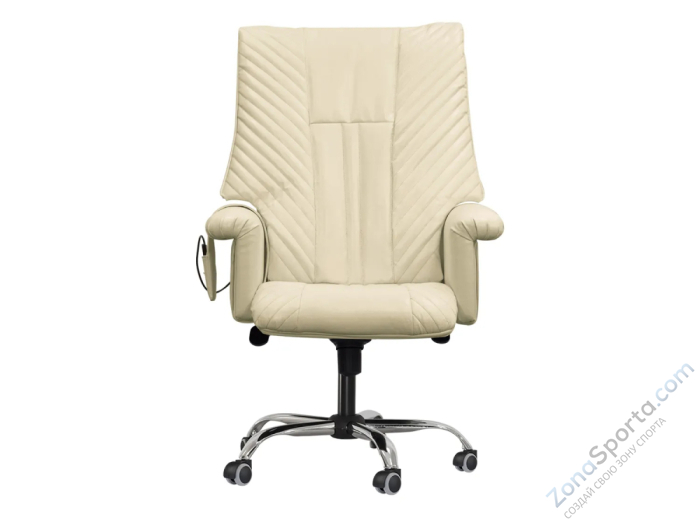 Офисное массажное кресло Ego President Крем