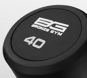 Штанга обрезиненная прямая Bronze Gym BG-PA-BB-S40