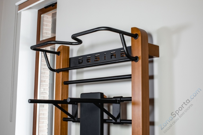 Шведская стенка с брусьями и скамьей Desire Eco Classic