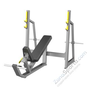 Скамья-стойка для жима под углом вверх (Olympic Bench Incline) DHZ Fitness A-3042