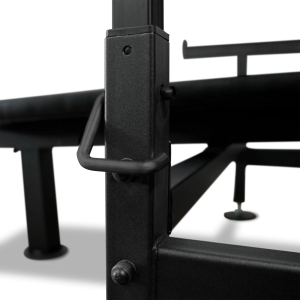 Скамья для жима лёжа со страховочными упорами Bronze Gym Partner ML-902