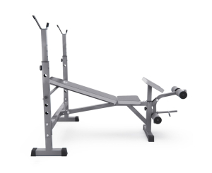 Скамья со стойками под штангу DFC D705