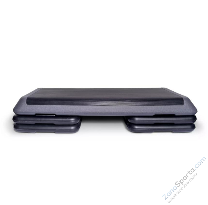 Степ-платформа профессиональная три уровня высоты серая OKPRO OK1906