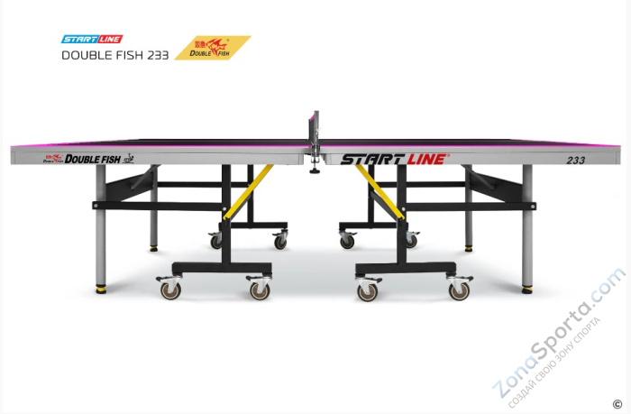 Стол теннисный Double Fish 233 черный