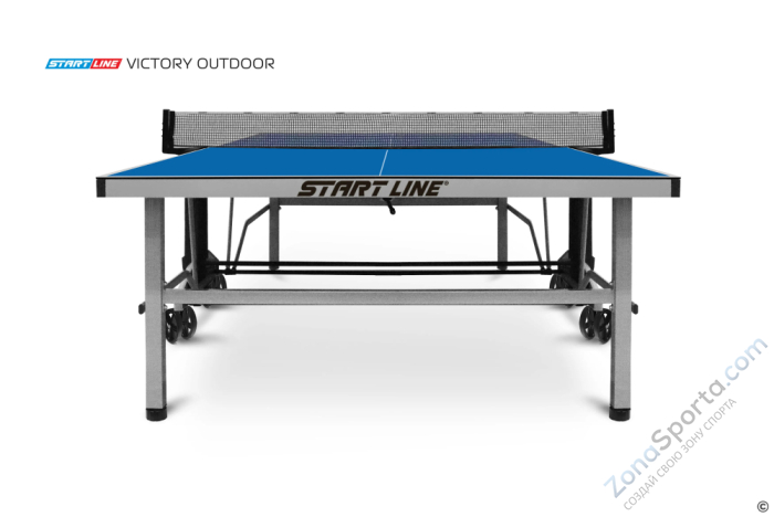 Стол теннисный Victory 6 Всепогодный Синий