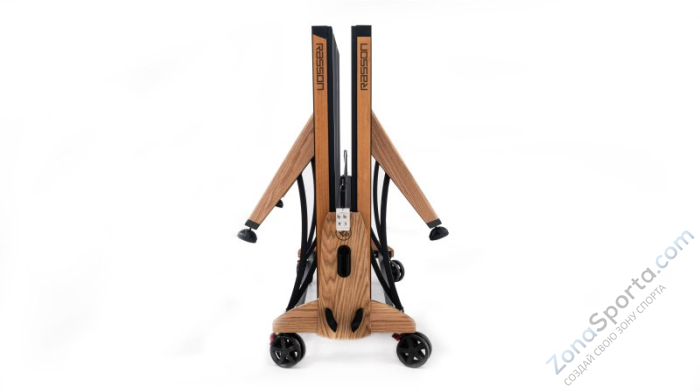 Теннисный стол складной для помещений Rasson Premium T03 Indoor (натуральный дуб)
