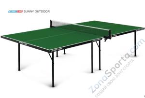 Теннисный стол Start Line Sunny Outdoor green