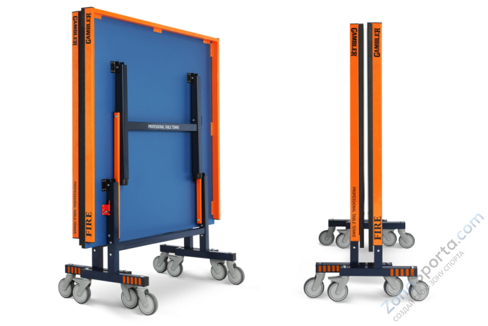 Теннисный стол Gambler Fire blue