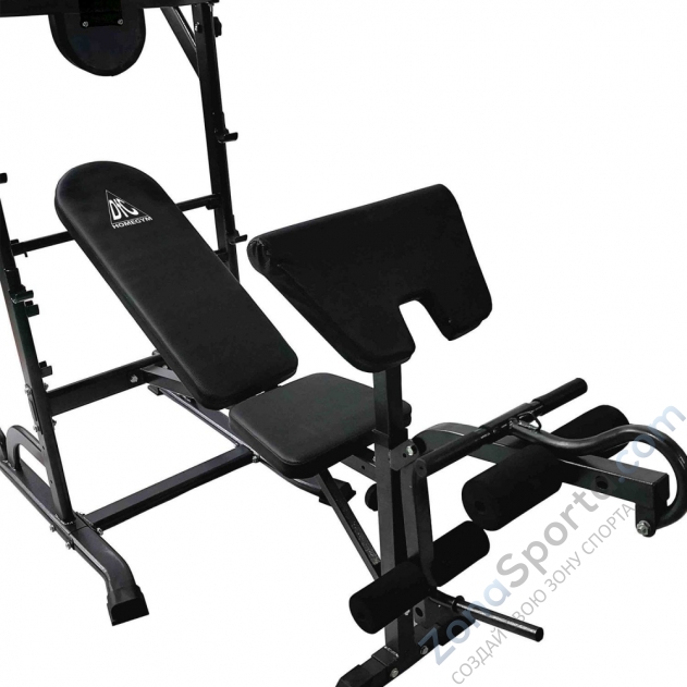 Турник - брусья со скамьей и опциями DFC Power Tower G010