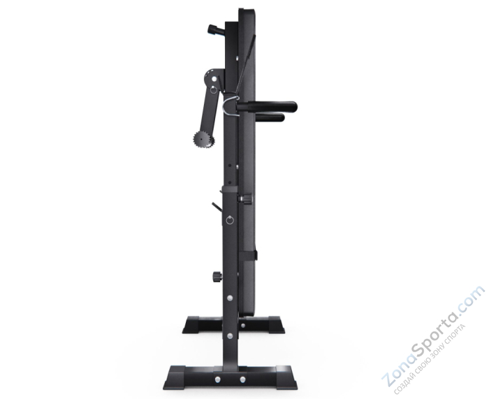 Усиленная скамья со стойками под штангу DFC Melkin