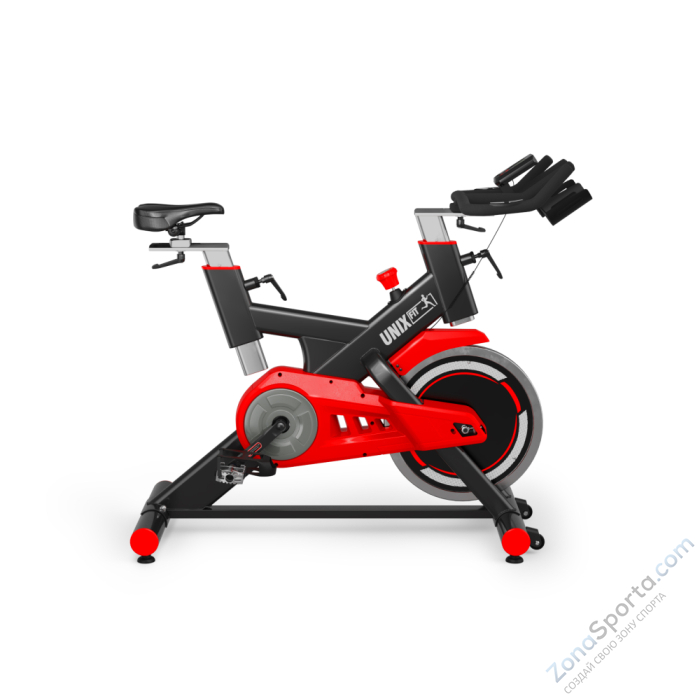 Велотренажер Спин-байк Unix Fit SB-500 Black