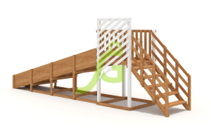 Зимняя горка IgraGrad Snow Fox скат 5 м мод.2