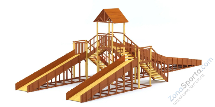 Зимняя горка Савушка Зима 11