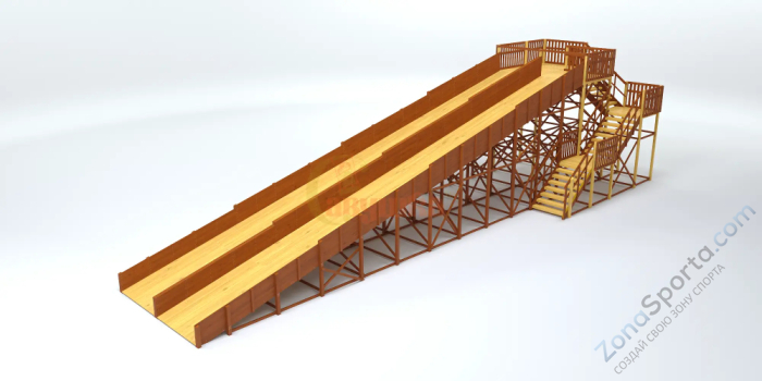 Зимняя горка Савушка Зима 12