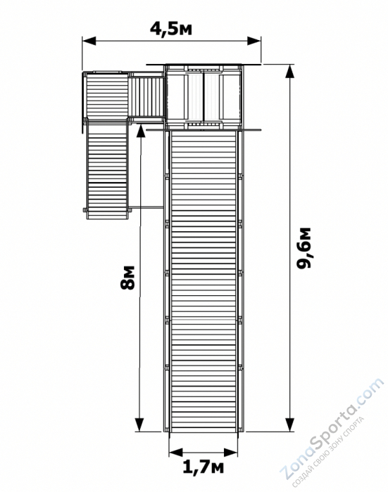 Зимняя горка Sigma 1